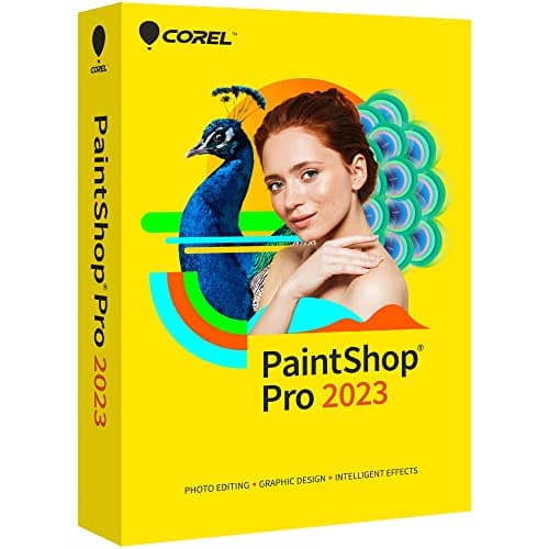 Corel PaintShop Pro 2023 | Photo Editing & Graphic Design Software (PC)