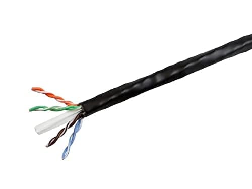 Monoprice Cat6 CMP Bulk Cable 1000ft - 23AWG Solid Pure Copper 550MHz