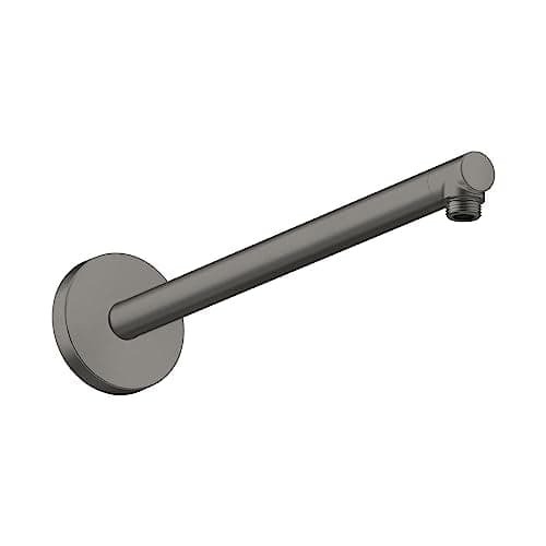 AXOR ShowerSolutions 16-Inch Modern Showerarm, Brushed Black Chrome