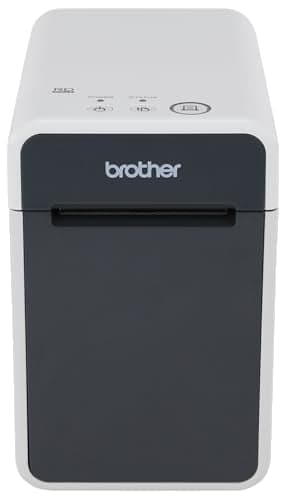 Brother TD-2125N Standard-Resolution 2-Inch Direct Thermal Desktop Printer with USB and Network Capability