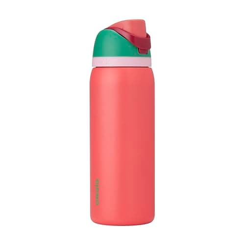 Owala FreeSip 32 oz Stainless Steel Water Bottle Strawberry Fields