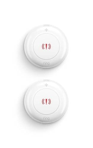 Ring Panic Button (Newest Model) 2-Pack - Amazon Sidewalk Emergency Response