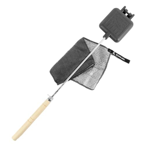 Coghlan's Cast Iron Camp Cooker - Pre-Seasoned Pie Iron for Campfire Cooking