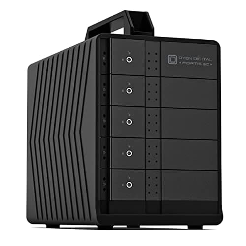 Oyen Digital Fortis 5C 5-Bay USB-C External Drive Array - 100TB Storage