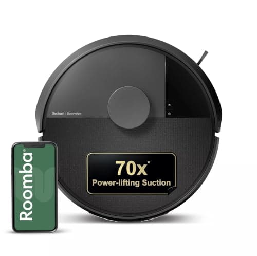 iRobot Roomba 105X Robot Vacuum with LiDAR Mapping and 70X Suction
