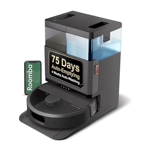 iRobot Roomba 505X Robot Vacuum & Mop with AutoWash Dock, 70x Suction