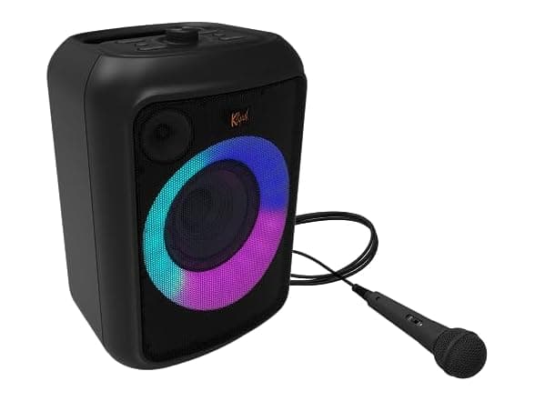 Klipsch Gig XL Portable Bluetooth Speaker with Karaoke Mic - 72% Off